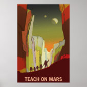 Poster Enseigner sur Mars et ses Lunes (Devant)