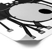 Poster Ensemble à tambour (Coin)