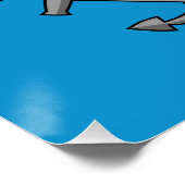 Poster Ensemble d'ancre de bateau de dessin animé (Coin)