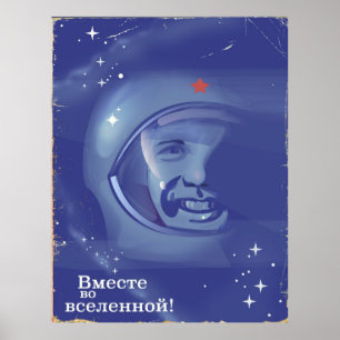 Poster Ensemble dans l'univers !