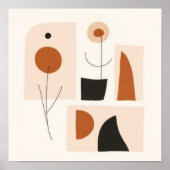 Poster Ensemble d'art géométrique féminin V (Devant)