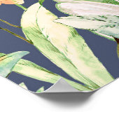 Poster ensemble de haute qualité de fleurs d'aquarelle (Coin)