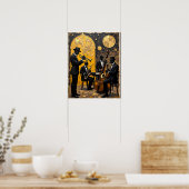 Poster Ensemble de Jazz de Minuit (Cuisine)