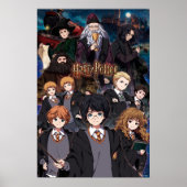 Poster Ensemble de la scène animée HARRY POTTER™ (Devant)