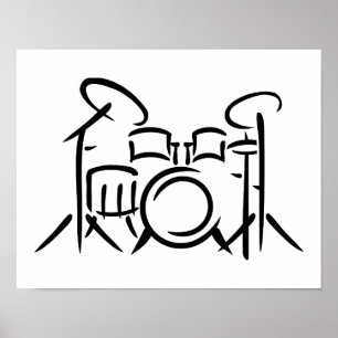Poster Ensemble de tambour