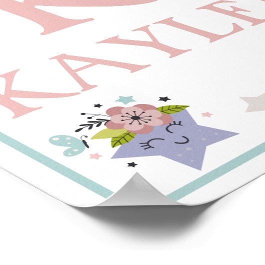 Poster Ensemble d'impression d'art de ballon à air chaud, (Coin)