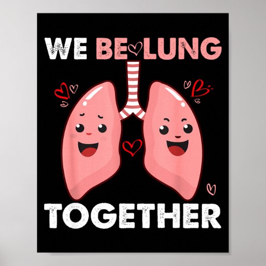 Poster Ensemble heureux couples de la Saint-Valentin (Devant)