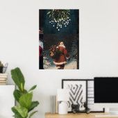 Poster Ensemble Méga Noël 100 Impressions, Hiver Vintage (Bureau à domicile)
