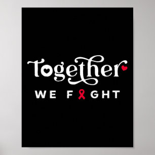 Poster Ensemble, nous combattons le comité de sensibilisa