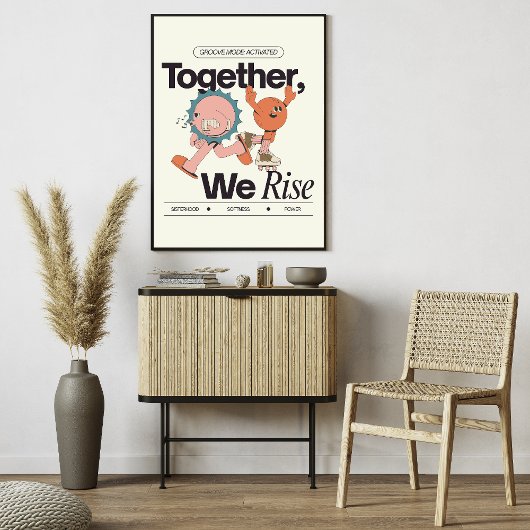 Poster Ensemble, nous nous élevons – Sororité et autonomi