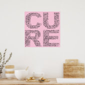 Poster Ensemble, nous pouvons trouver un remède (texte no (Cuisine)