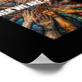 Poster Ensemble, Nous Sommes Plus Forts - Jour Du Respect (Coin)