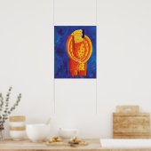 Poster Ensemble Peinture contemporaine Art Imprimer (Cuisine)