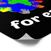 Poster Ensemble pour la terre (Coin)
