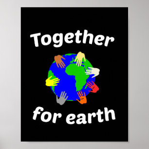 Poster Ensemble pour la terre