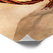 Poster Enso Zen Blossoming Sakura Bonsai (Coin)