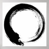Poster Enso Zen Circle (Devant)