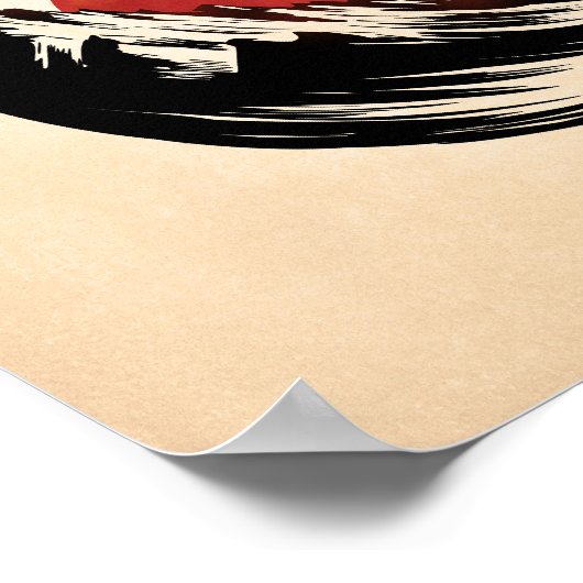 Poster Enso Zen : La tranquillité de l'aube (Coin)