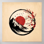 Poster Enso Zen : La tranquillité de l'aube (Devant)