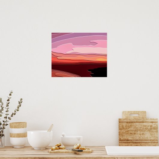 POSTER ENSOLEIL (Cuisine)