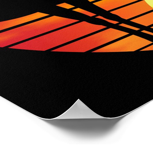 POSTER ENSOLEIL RÉTRO DE CERVEAU (Coin)