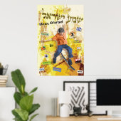 Poster entendre israël (Bureau à domicile)