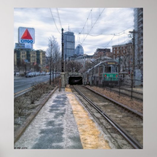 Poster Enter the Tunnel (Devant)