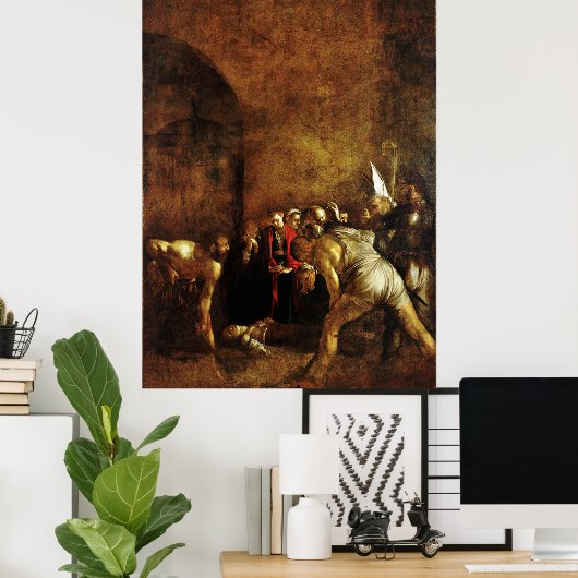 Poster Enterrement de Saint Lucy (Bureau à domicile)