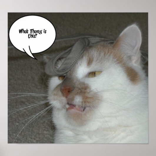 Poster Enterrement de vie de garçon à qui est ce string (Devant)