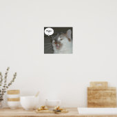 Poster Enterrement de vie de garçon à qui est ce string (Cuisine)