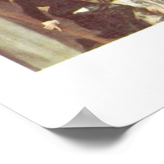 Poster Enterrement Du Comte D'Orgaz Par El Greco (Coin)