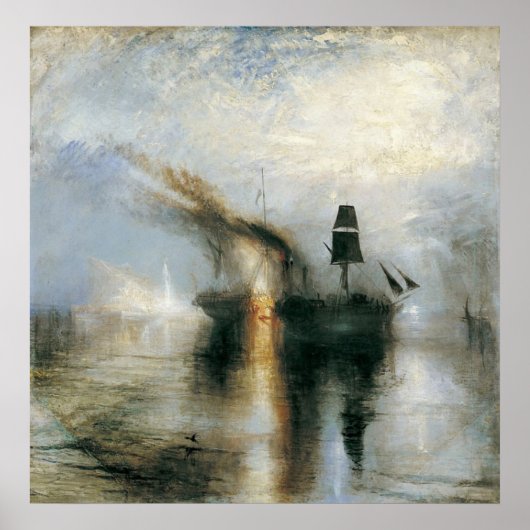 Poster Enterrement en mer (Devant)