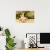 Poster Enthousiasme pour la vie (Bureau à domicile)