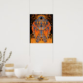 Poster Entité cosmique fière (Cuisine)