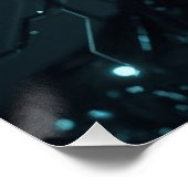 Poster Entité neuronale cybernétique (Coin)