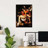 Poster Entombe du Christ - Caravaggio (Bureau à domicile)