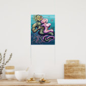 Poster Entouré (Cuisine)