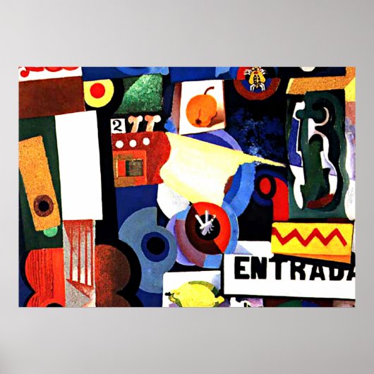 Poster Entrada - Amadeo de Souza-Cardoso (Devant)