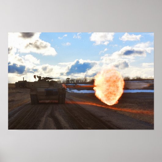 Poster Entraînement à la canonnière (Devant)