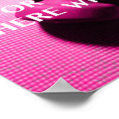 Poster Entraînement | Citation Motivation Poids Barbells (Coin)