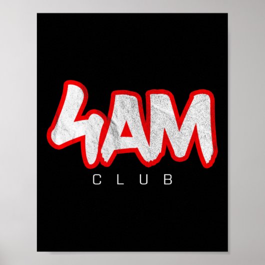 Poster Entraînement du matin - Entraîneur personnel de fo (Devant)