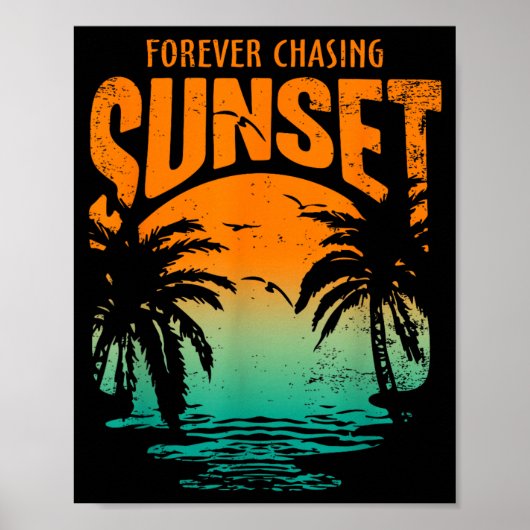 Poster Entraînement Éternel à la Poursuite du Coucher de  (Devant)