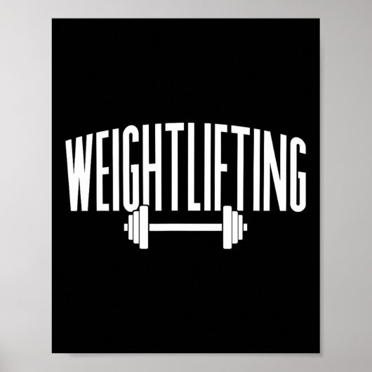 Poster Entraînement pour remise en forme (Devant)