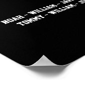 Poster Entraîneur de baseball cadeau fin de saison (Coin)