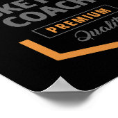 Poster Entraîneur de basket-ball (Coin)