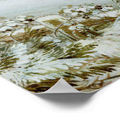 Poster Entraîneur de courrier dans la neige (Coin)