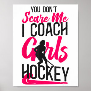 Poster Entraîneur de hockey sur gazon Vous ne me faites p