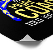 Poster Entraîneur de Muay Thai drôle Boxe Design (Coin)