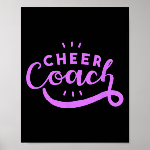 Poster Entraîneur de pom-pom girls - Entraîneur de pom-po