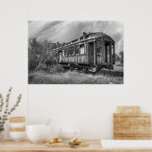 Poster Entraîneur de train de voyageurs abandonné (Cuisine)